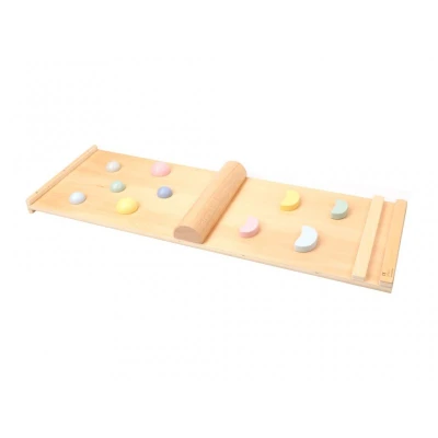 Triunghi Pikler din lemn cu tabla Montessori